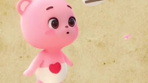 Green Rabbit TikTok Super Cute Pink Baby Panda Short