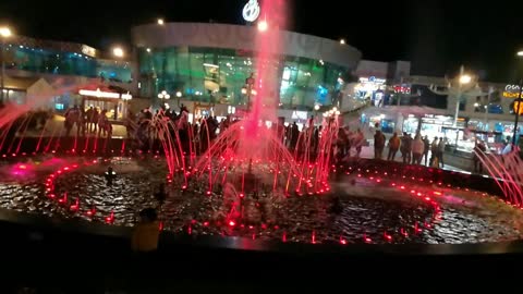 TravellerX In Soho Square Sharm El Sheikh Visiting Musical Dancing Fountain