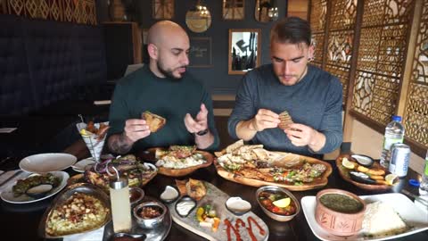 Epic Egyptian 'Food Challenge' / Cheat Meal | Trying Egyptian Food | Masrawy | Man Vs Food