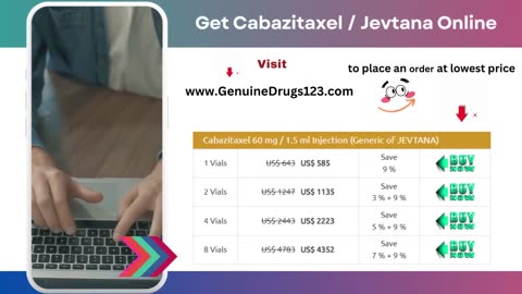 Cabazitaxel Jevtana for Sale: Fast Shipping Available