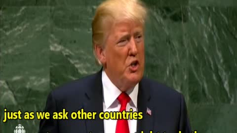 Donald Trump at U.N.-What Donald Trump Looks and Sounds Like without the MSM Distorting Reality