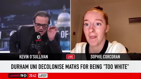 Sophie Corcoran fumes at Durham University's 'anti-white racism'