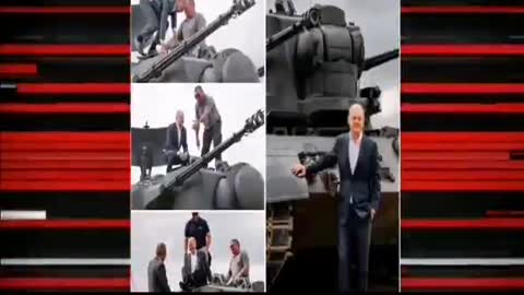 Scholz in Russland im Fernsehen, Deutsche Panzer gut