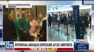 Potential measles exposure at DC airports