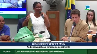 A HIPOCRISIA DA ESQUERDA NA CPI DO MST!