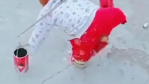 The most beautiful funny video of chicken