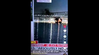 Explosion On Baltimore Bridge