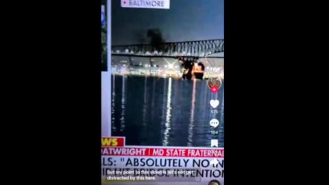 Explosion On Baltimore Bridge