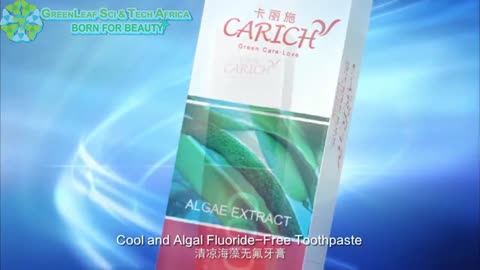 Carich-Cool Algae Fluoride-Free Toothpaste