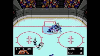 NHL '94 Franchise Mode 1988 Regular Season G38 & G39- MykKendogi (QUE) at Len the Lengend (SJ)