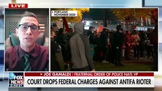 Fraternal Order of Police National VP blasts the fact that an Antifa rioter in Portland only had to complete 30 hours of community service