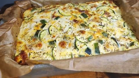 Without flour! The healthy zucchini recipe everyone is looking for! Everything raw in the oven!
