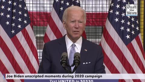 Joe Biden unscripted moments from the 2020 campaign