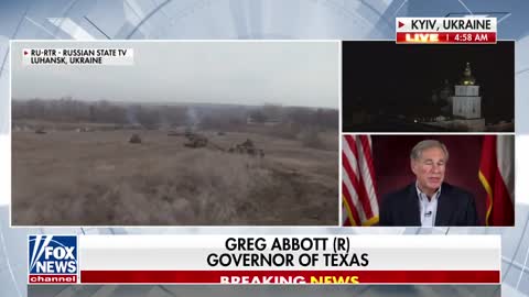 'Hannity'Feb 25 2022 Biden's failed energy policies are spiking fuel prices- Gov. Abbott