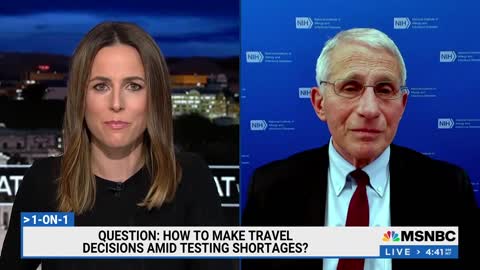 Dr. Fauci says Americans should ban their family members from h"