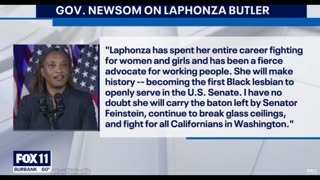Newsom Announces First Black Lesbian Senator Laphonza Butler
