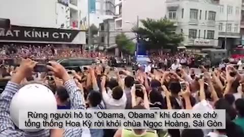 Forest who greeted Obama in Saigon Vietnam