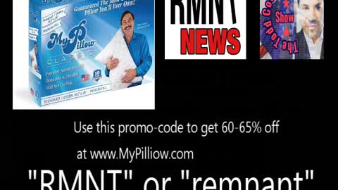 MyPillow CEO Mike Lindell on the Todd Coconato Show "The Remnant"