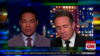 Chris Cuomo Says He's "Black on the Inside" Then Starts Singing on Air