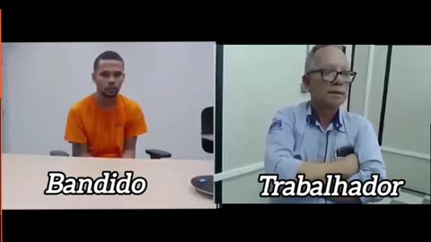 No Brasil da ditadura o trabalhador é tratado como bandido ,e o bandido como empresário.