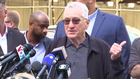 Robert De Niro FLIPS OUT During INSANE Presser At Trump Trial