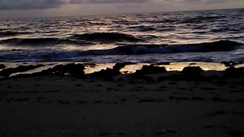 Boynton Beach FL Inlet - Atlantic Ocean waves and sound