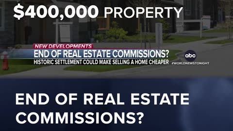 No more Real Estate commissions? 🍿🐸