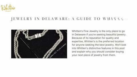 The Best Jewelry in Delaware