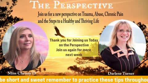 the Perspective Trust Yourself, It's Ok episode 35 with Darlene Turner and Miss Chrissy D