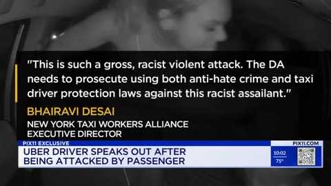 NYC Uber driver pepper-sprayed by passenger in Manhattan