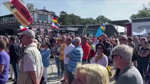 🇩🇪 Protests In Lubmin, Germany