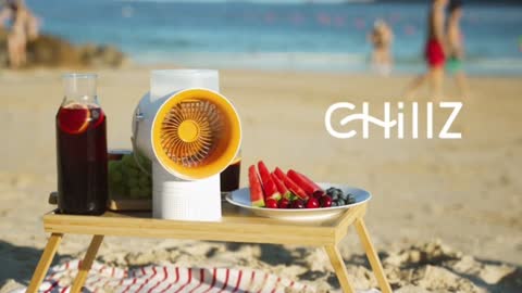 ChillZ Pro - Powerful Air Cooler with Bluetooth Speaker