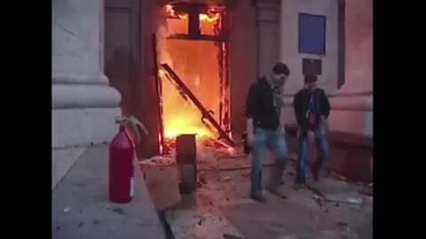 48 Burned Alive by Nationalists in Odessa on 2014n
