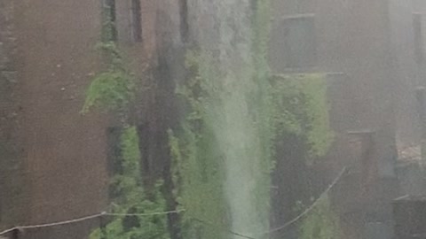Waterfall in Downtown Elgin