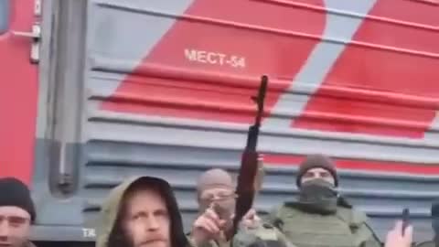 Propoganda video shoot by ukraine for fake asmobilised russians