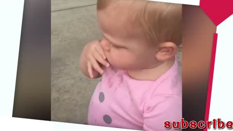 cute baby funny reactions