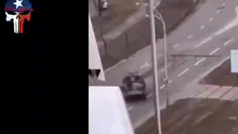 🔥Unbelivable!! #Russian Tank Crushes Civilian Car, Driver Survives!!