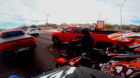 Gun Pulled On Motorcyclist