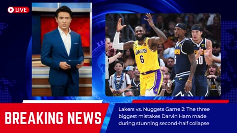 LeBron James rants at NBA’s replay center for calls, Lakers lose on buzzer-beater, trail Denver 2-0