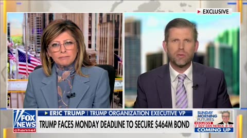 Eric Trump Says Insurance Companies Were ‘Laughing’ When Trump Asked For Bond
