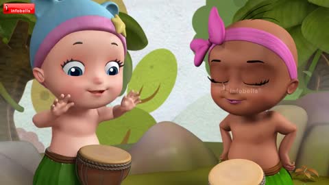 Baby Dance Cartoon Video Jungle Edition - Infobells