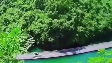 Exploring The Most Beautiful Floating Bridge in China!