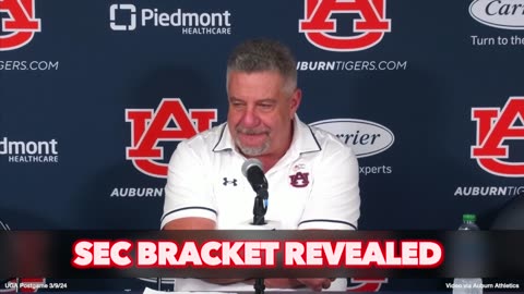 Coach Pearl Reacts to the 2024 SEC Bracket