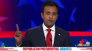Vivek calls Biden a puppet and tells him to end his candidacy right now.