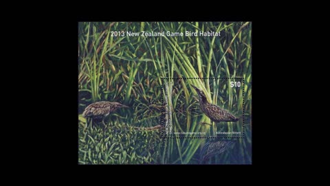 The New Zealand Fish and Game Council stamps