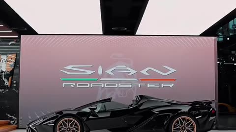 Forget the Batmobile, the Sian is the new ruler of the night!🦇 Lamborghini Sian Roadster |