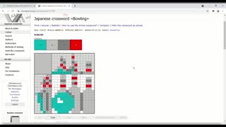 Nonograms - Bowling