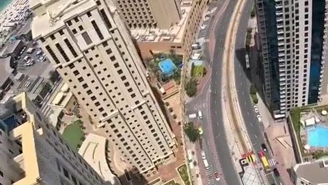 Travelling over Dubai Marina, XLine is the longest urban zip line in the entire world