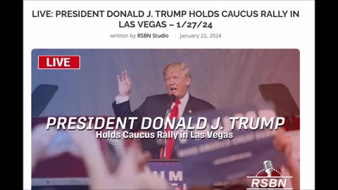 LIVE: President Donald J. Trump Holds Caucus Rally in Las Vegas
