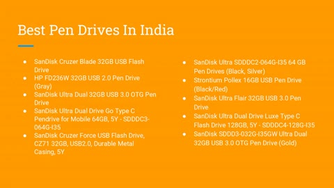 Best Pen Drives In India